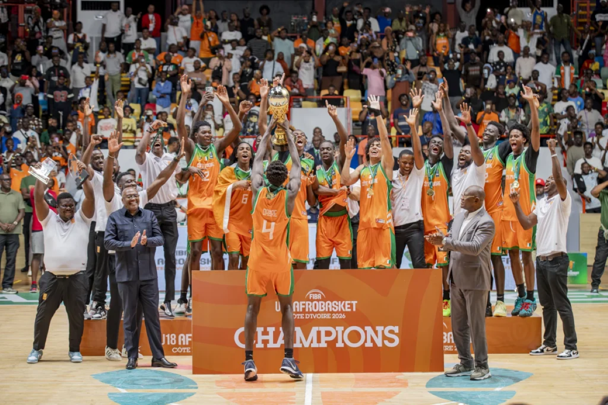 AfroBasket U18 2026 : la Côte d’Ivoire décroche le titre africain à domicile